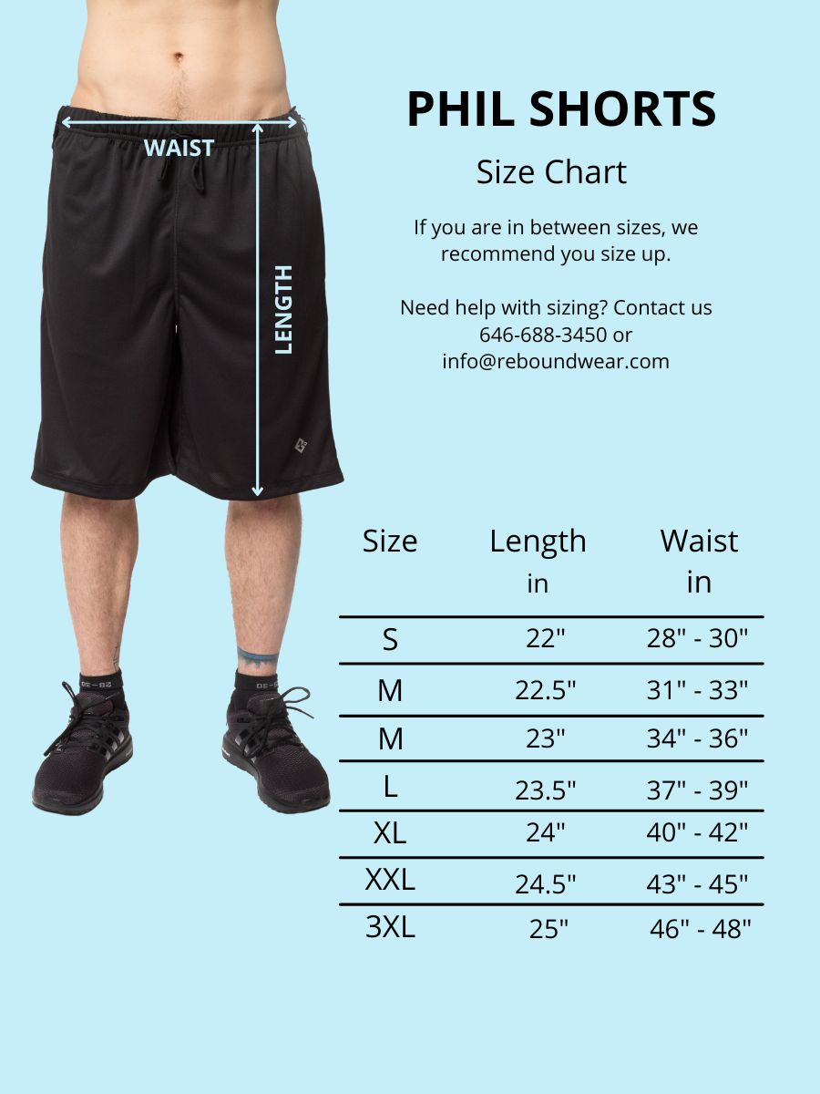 The Phil - Men's Adaptive Shorts with 2-way Zippers